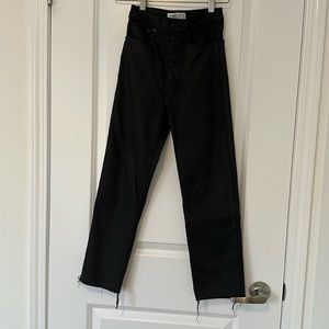 Abercrombie & Fitch Ultra High Rise Ankle Straight Jean (Size 25)